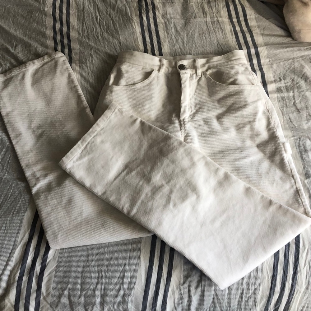 Brandy high rise corduroy pants
